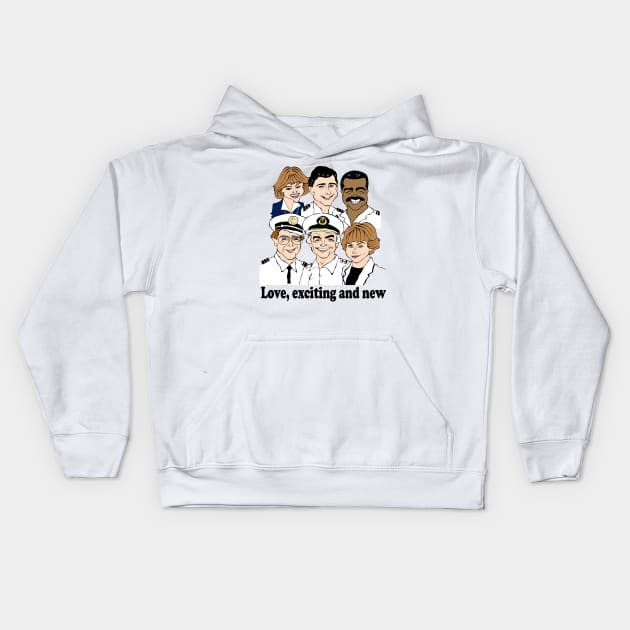 1980s TV SHOW! Kids Hoodie by cartoonistguy